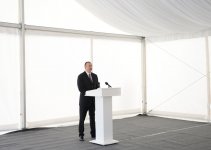 Президент Азербайджана принял участие в открытии в Баку парка «Деде Горгуд» (ФОТО)