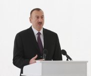 Azerbaijani president attends opening of Dada Gorgud Park in Baku (PHOTO)