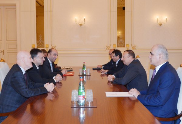 Ильхам Алиев встретился с Президентом Черногории