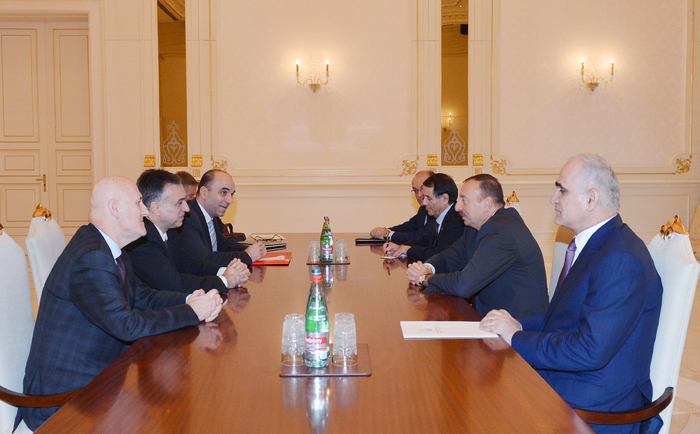 Azerbaijani President Ilham Aliyev receives Montenegrin counterpart Filip Vujanovic
