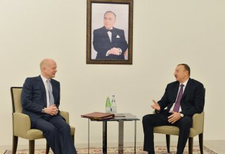 Президент Азербайджана принял главу МИД Великобритании