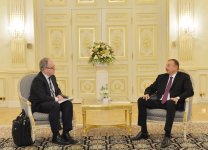 Azerbaijani president receives U.S. acting assistant secretary for Office of Policy and International Affairs