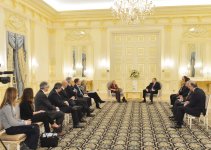 Президент Азербайджана принял главу МИД Италии