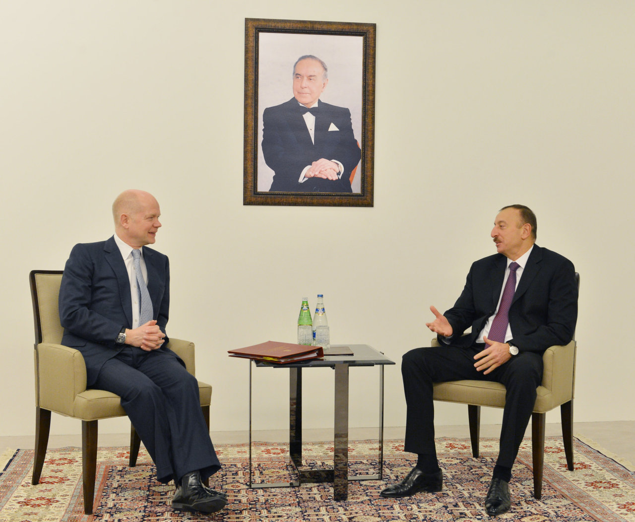 Президент Азербайджана принял главу МИД Великобритании