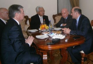 Министр культуры и туризма Азербайджана Абульфас Гараев встретился с делегацией из Кыргызстана