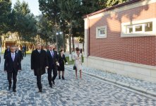 Azerbaijani president, first lady attend opening of Vocational Rehabilitation Center for Youth with Physical Disabilities (PHOTO)