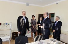 Azerbaijani president, first lady attend opening of Vocational Rehabilitation Center for Youth with Physical Disabilities (PHOTO)