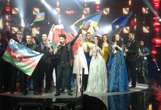 Я от всей души хочу поздравить Азербайджан с победой! - певица из Беларуси Гюнешь (видео-фото)