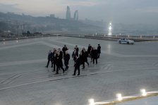 President of Dagestan visits National Flag Square in Baku (PHOTO)