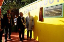 По инициативе Фонда Гейдара Алиева в Индии построена спортивная площадка (ФОТО)