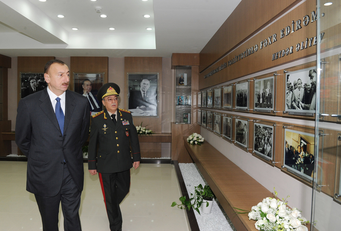 Prezident İlham Əliyev Fövqəladə Hallar Nazirliyinin Akademiyasının açılışında iştirak edib (FOTO)