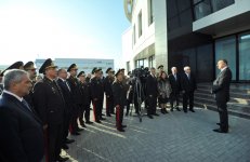 Prezident İlham Əliyev Fövqəladə Hallar Nazirliyinin Akademiyasının açılışında iştirak edib (FOTO)
