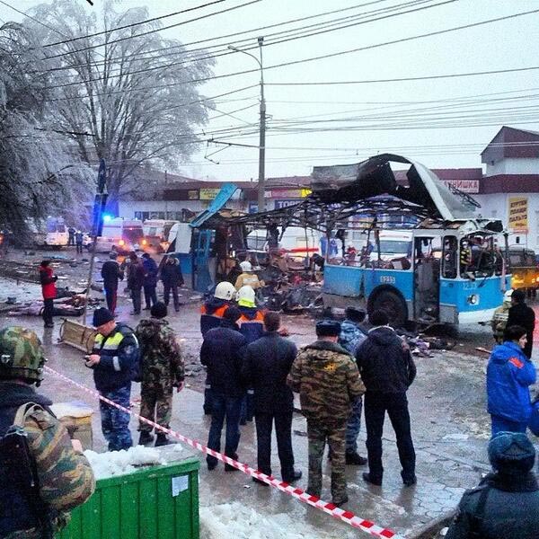 Power of explosion in Volgograd’s trolleybus equivalent to 4 kg TNT