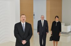 Azerbaijani president and his spouse attend opening of Baku Healthcare Center (PHOTO)