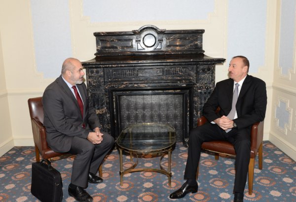 Azerbaijani president receives EU Special Representative for South Caucasus