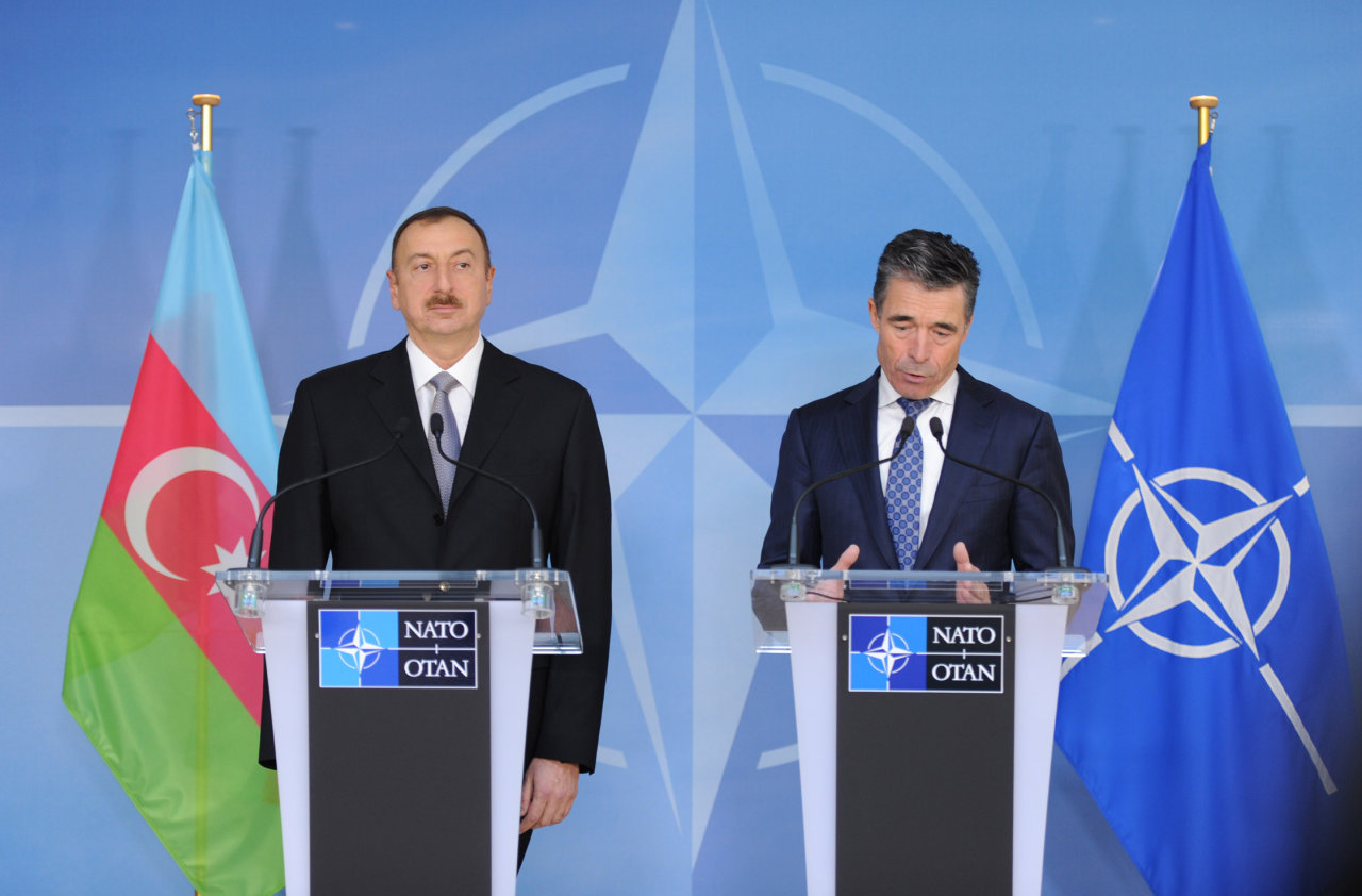 Prezident İlham Əliyev: Azərbaycan-NATO münasibətləri strateji əməkdaşlıq səviyyəsinə yüksəlib (ƏLAVƏ OLUNUB) (FOTO)