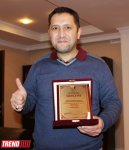 Корреспондент АМИ Trend удостоен премии "Журналист года" Национального паралимпийского комитета Азербайджана (ФОТО)