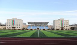 President Ilham Aliyev inspects construction and remodeling at military town of Special State Security Service (PHOTO)