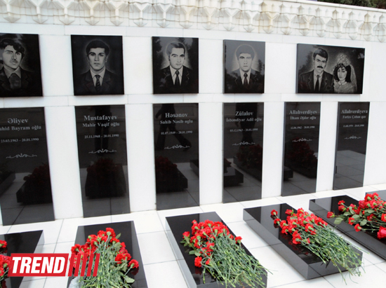 Azerbaijani public honors January 20 tragedy victims’ blessed memory (PHOTO)