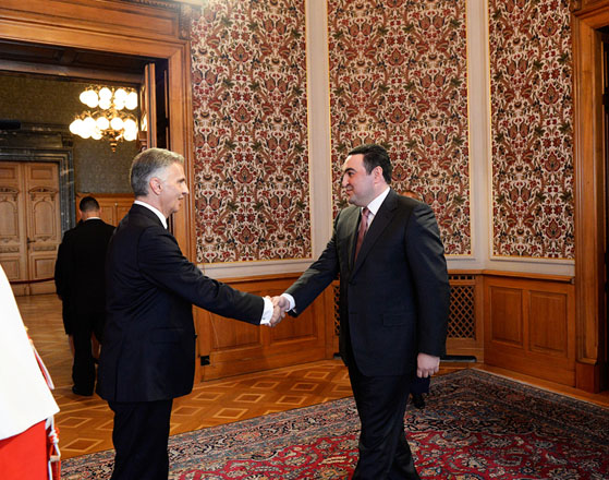 Посол Азербайджана в Швейцарии встретился с новоизбранным президентом страны
