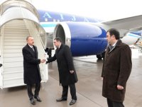 Azerbaijani president arrives in Switzerland for working visit