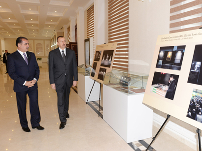 President Ilham Aliyev visits Ganja (PHOTO)