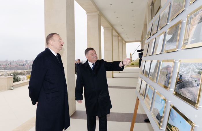 Göygöldə Bayraq Meydanı Kompleksinin açılışı olub (FOTO)