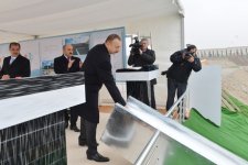 Prezident İlham Əliyev Gəncə Olimpiya Parkının təməlqoyma mərasimində iştirak edib (FOTO)