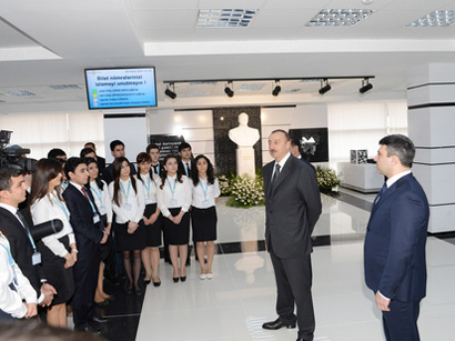 Президент Ильхам Алиев: Создание «ASAN xidmət» сыграет свою роль не только в области общественных услуг, но и в успешном развитии Азербайджана (ФОТО)