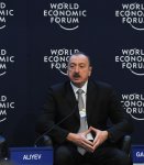 Azerbaijani President attends Eurasia: The Next Frontier? session of World Economic Forum (PHOTO)