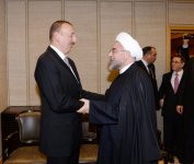 Состоялась встреча президентов Азербайджана и Ирана (ФОТО)