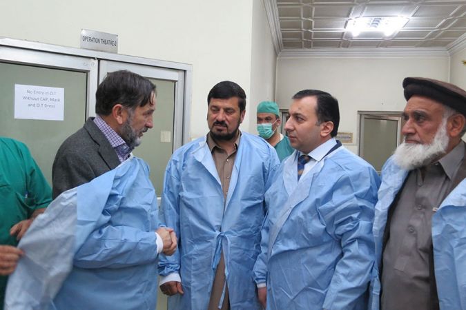 При поддержке первой леди Азербайджана в клинике Глазного фонда Хайбер в пакистанском городе Пешавар состоялось открытие комнат ожидания (ФОТО)