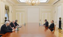 Azerbaijani president receives OSCE Minsk Group co-chairs