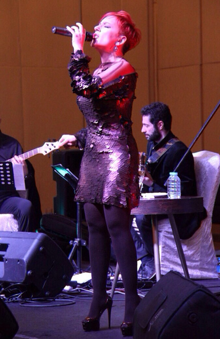 Тунзаля Агаева выступила в сопровождении Государственного оркестра Анкары в Турции (ФОТО)