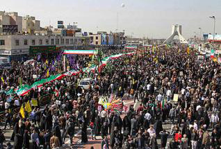 Iranians celebrate Islamic Revolution