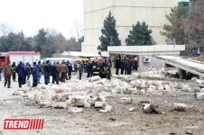 Explosion in unfinished building in Baku, injuries reported (UPDATE) (PHOTO)
