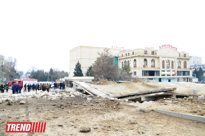 Explosion in unfinished building in Baku, injuries reported (UPDATE) (PHOTO)