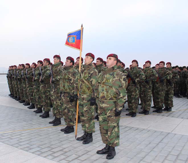 В Баку состоялась церемония принятия присяги военнослужащими Внутренних войск МВД (ФОТО)
