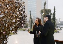 Leyla Aliyeva  attended a ceremony to launch “Love Tree” project (PHOTO)