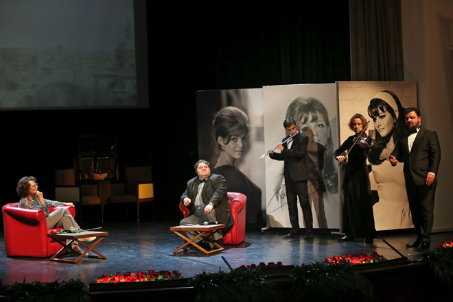 На Творческой сцене ÜNS состоялась  встреча со звездой итальянского кино Клаудией Кардинале (ФОТО)