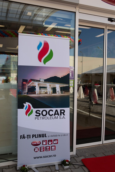 SOCAR opens first gas station in Bucharest (PHOTO)
