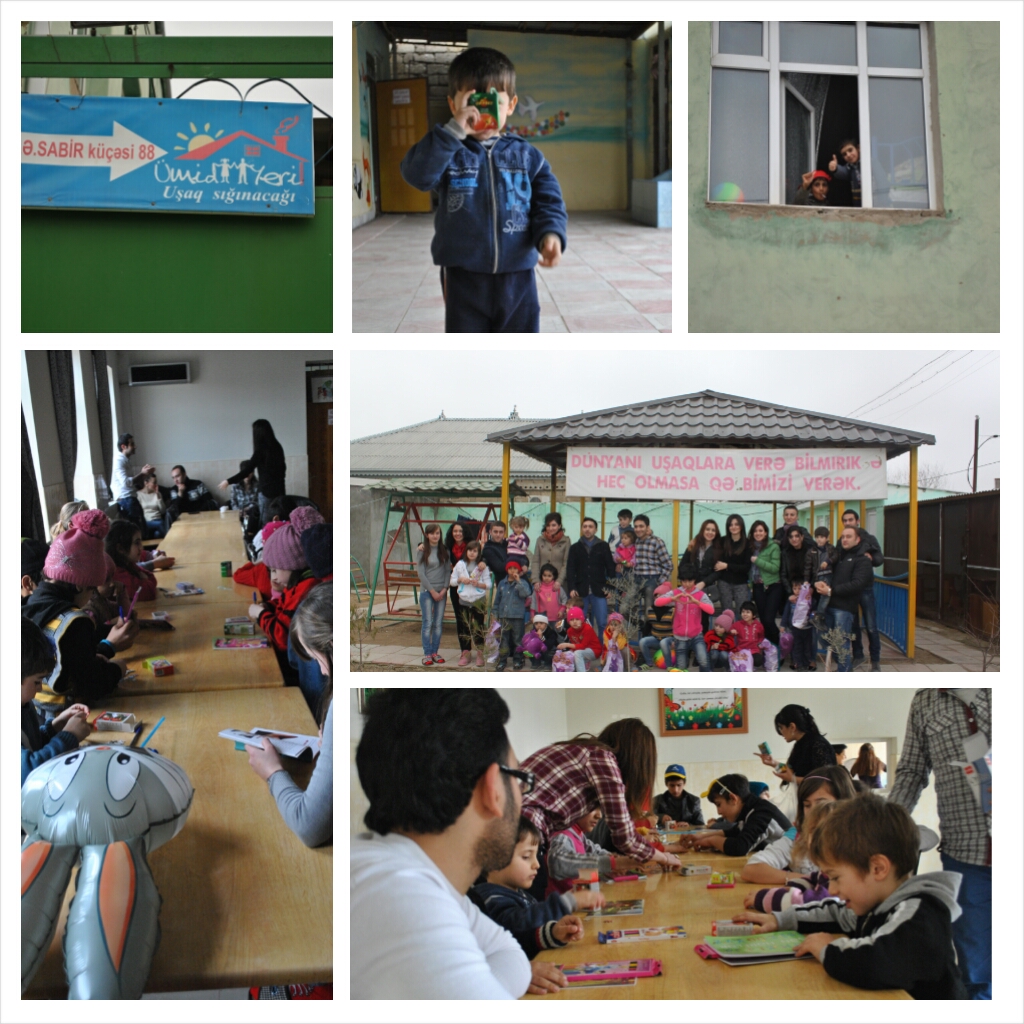 Представители "Yapı Kredi Bank Azərbaycan" посетили детский приют “Умид йери”