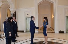 Azərbaycanın birinci xanımı Mehriban Əliyeva Bolqarıstanın Baş naziri ilə görüşüb  (FOTO)