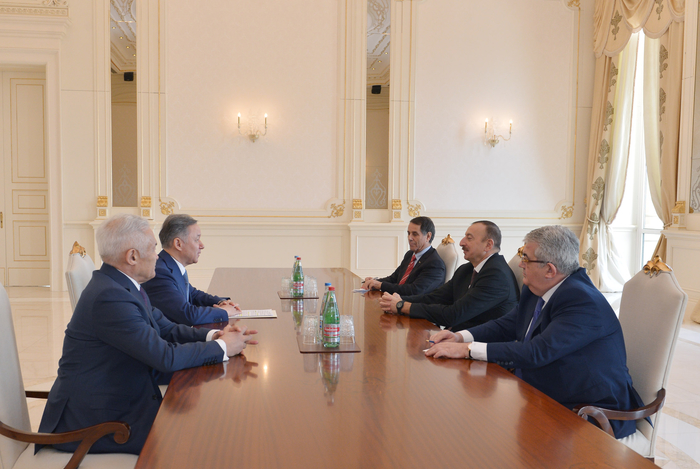 Президент Азербайджана принял делегацию под руководством председателя Мажилиса парламента Казахстана