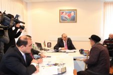 Министр труда и соцзащиты населения Азербайджана принял граждан в Сумгайыте (ФОТО)