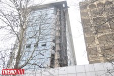 Fire in building in center of Baku extinguished (UPDATE-3) (PHOTO)