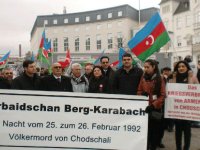 В германском городе Билефельд прошло шествие, посвященное Ходжалинскому геноциду (ФОТО)