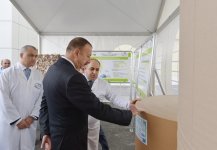 President Ilham Aliyev opens new facilities in Sumgayit (PHOTO)