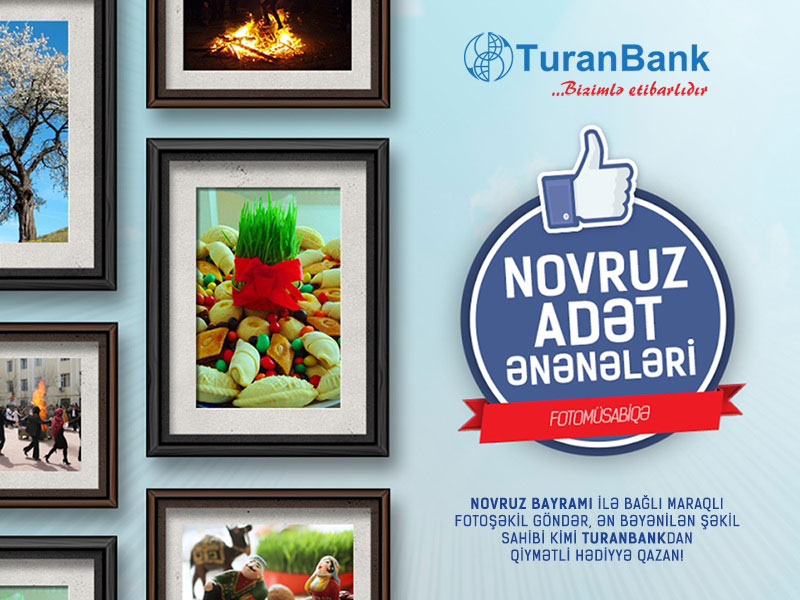 TuranBank "facebook" istifadəçiləri üçün fotomüsabiqəyə start verib