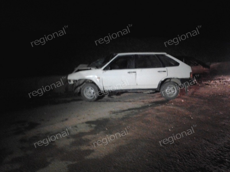 Qubada minik avtomobilləri toqquşub, 4 nəfər yaralanıb (FOTO)